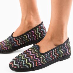 Espadrile dama Heike Negre-Casual-Casual