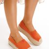 Espadrile dama Laguna portocalii-Espadrile Dama-Espadrile Dama