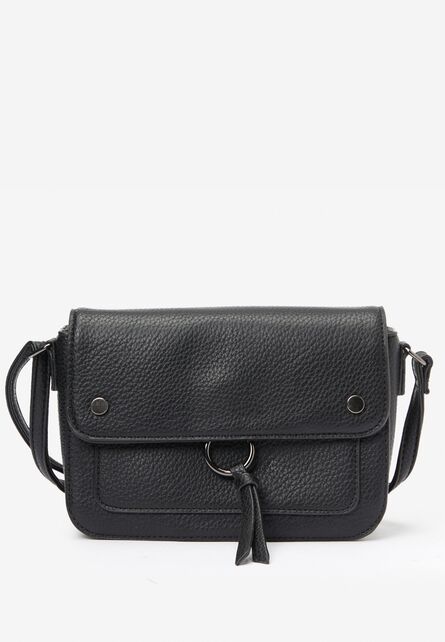 Geanta Crossbody Ascend neagra-Genti de umar-Genti de umar