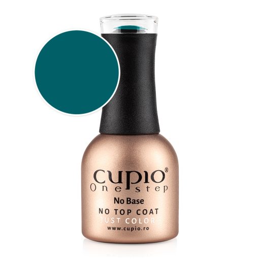 Gel Lac Cupio One Step Easy Off - Deep Turquoise-Manichiura-Oje Semipermanente 3 in 1