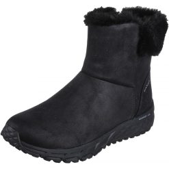 Ghete Skechers 167413 ESCAPE PLAN-COZY negru-Ghete si botine-Ghete si botine