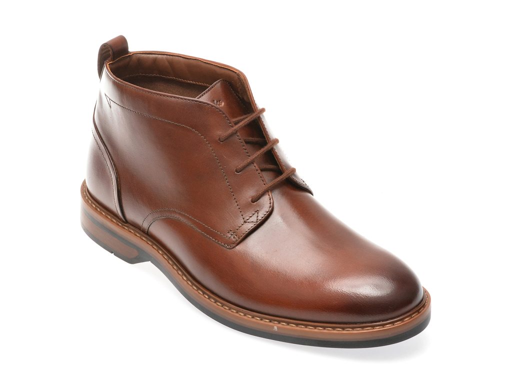 Ghete elegante CLARKS maro