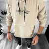 Hanorac barbati slim bej 3067 O6-4.1-Hanorace