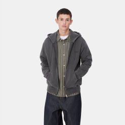 Hooded Duster Script Jacket 2 1