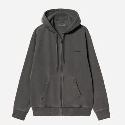 Hooded Duster Script Jacket 3 1