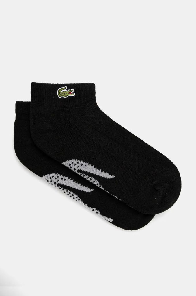 Lacoste sosete culoarea negru