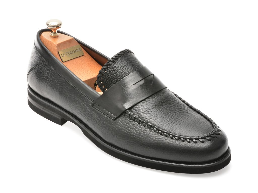 Mocasini eleganti LE COLONEL negri