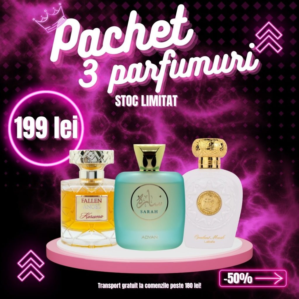 Pachet 3 parfumuri