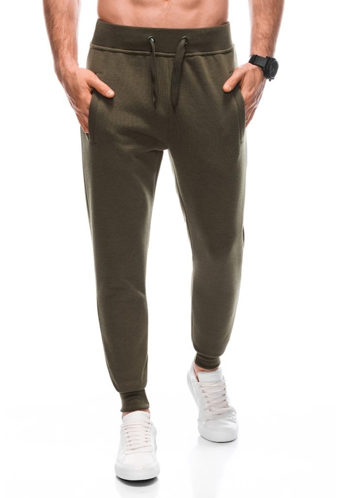 Pantaloni de trening cu buzunare oblice-BARBATI-IMBRACAMINTE/Pantaloni si colanti