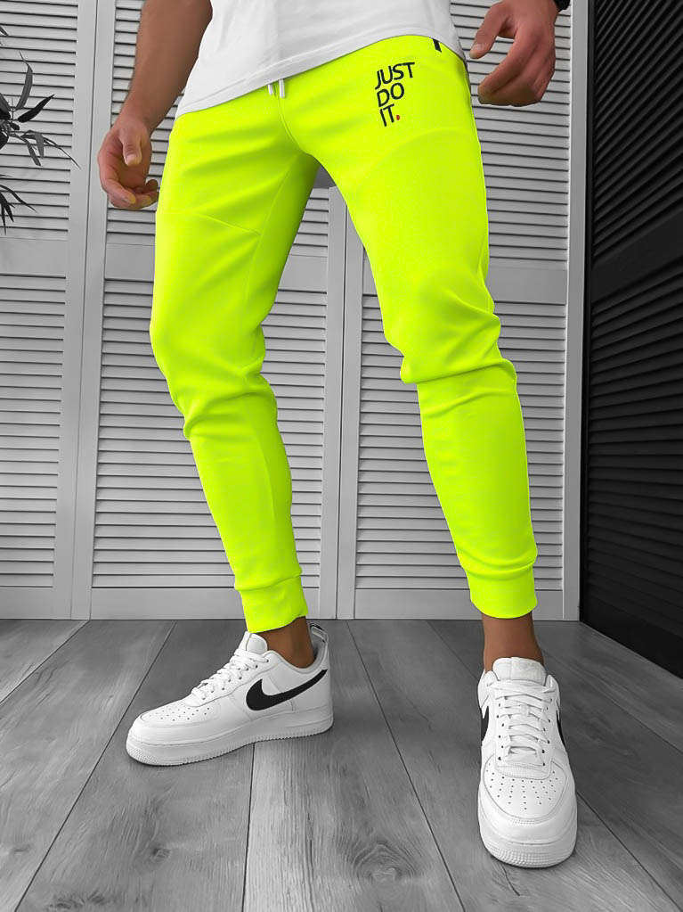 Pantaloni de trening neon 12616 14-4.2-Pantaloni > Pantaloni de trening