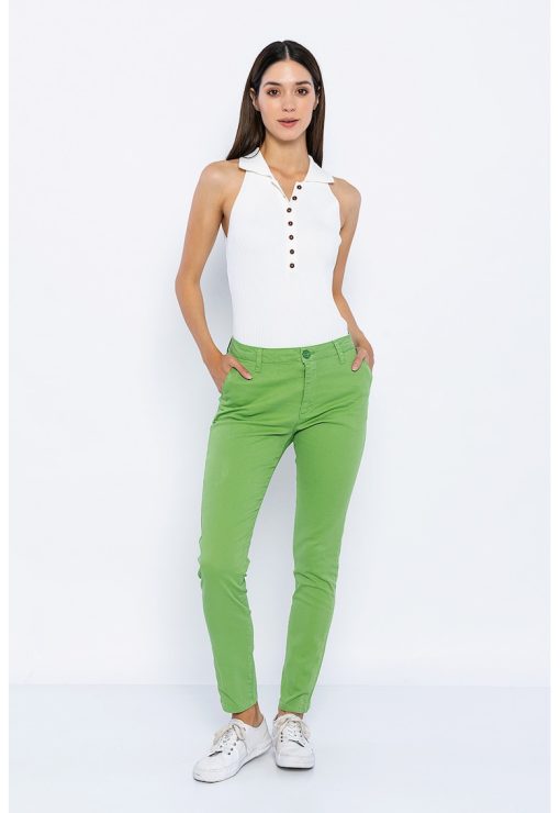 Pantaloni skinny cu talie joasa-FEMEI-IMBRACAMINTE/Pantaloni si colanti