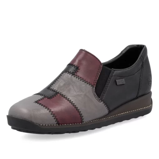 Pantofi Rieker 44250-00 negru-Pantofi-Pantofi