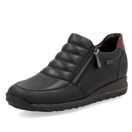 Pantofi Rieker 44268-00 negru-Pantofi-Pantofi