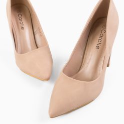 Pantofi dama Faisal Bej 4