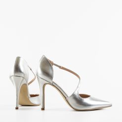 Pantofi dama Felipe Argintii 5