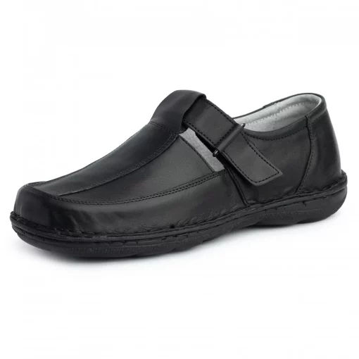 Pantofi din piele naturala 8106 negru-Pantofi barbati-Pantofi barbati