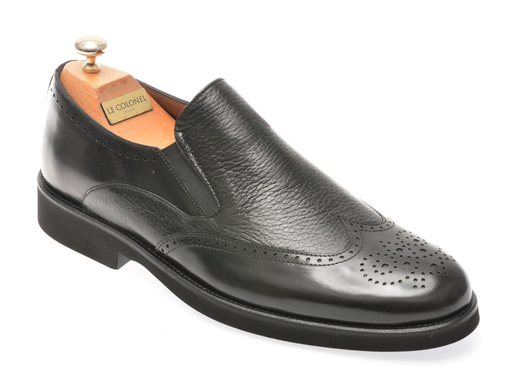 Pantofi eleganti LE COLONEL negri