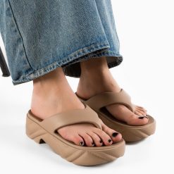 Papuci dama Talha Khaki 2