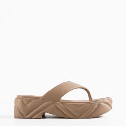 Papuci dama Talha Khaki 3