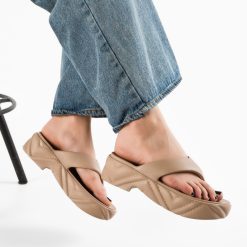 Papuci dama Talha Khaki 4