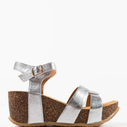 Platforme dama Villanueva Argintii 3