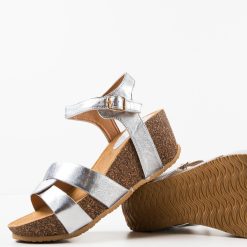 Platforme dama Villanueva Argintii 6