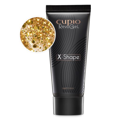 RevoGel Cupio X-Shape - Golden Eclipse 30g-Manichiura-RevoGel - Polygel - Acryl