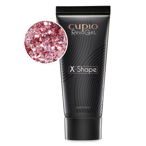 RevoGel Cupio X-Shape - Lunar Sparkle 30g-Manichiura-RevoGel - Polygel - Acryl