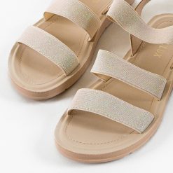 Sandale dama Dhagayt Bej 6