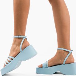 Sandale dama Laurentino Albastre 2