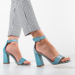 Sandale dama Voynoy Albastre 2