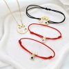 Set Bijuterii Familie Personalizate – 3 Bratari si 1 Lantisor – Ingerasi cu Cristale Swarovski – Argint 925 Placat cu Aur 18K – Snur Reglabil-Personalizate >> Ocazie >> Seturi cadou speciale >> Noutati