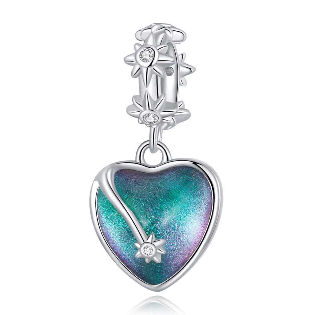 Talisman din argint Boreal Heart-Talismane >> Talismane din Argint (toate)