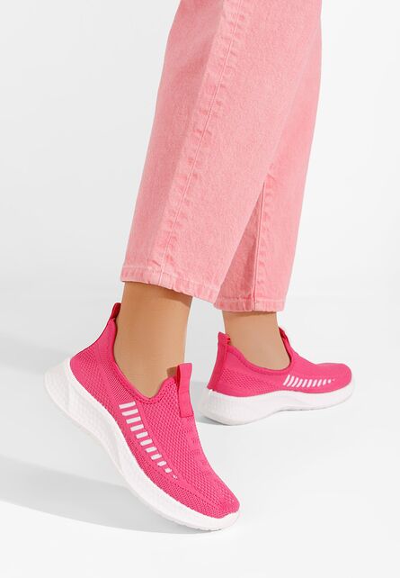 Tenisi Slip-On Auriana fucsia-Tenisi Dama Slip-On-Tenisi Dama Slip-On