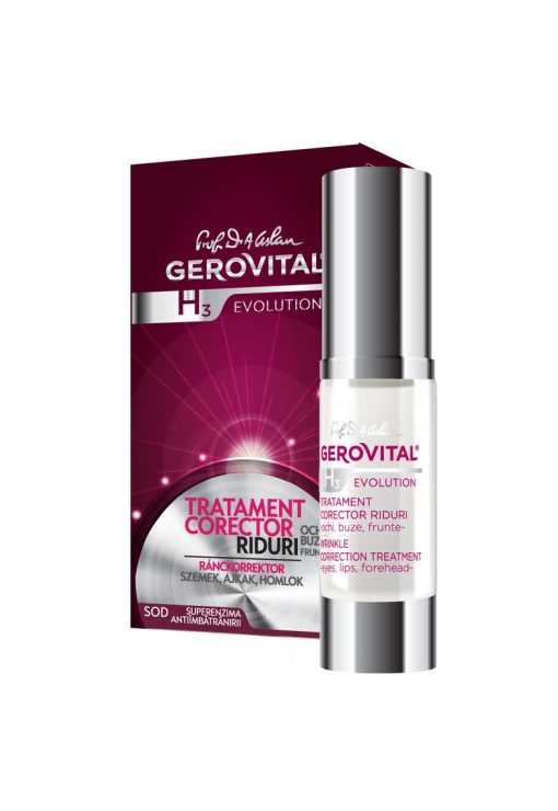 Tratament H3 Evolution corector riduri pentru ochi - buze - frunte - 15 ml-FEMEI-GENTI SI ACCESORII/Produse cosmetice