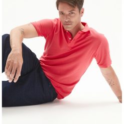 Tricou polo cu model uni-BARBATI-IMBRACAMINTE/Tricouri si maiouri