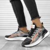 Adidasi barbati casual negri 12100 N6-1-Incaltaminte > Adidasi barbati