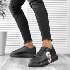Adidasi barbati casual negri FCL8071 N17-2-Incaltaminte > Adidasi barbati