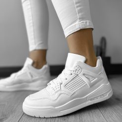 Adidasi dama casual albi 711 T3-1-Incaltaminte > Incaltaminte dama > Adidasi dama