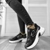 Adidasi dama casual negri cu alb 558 T6-3-Incaltaminte > Incaltaminte dama > Adidasi dama