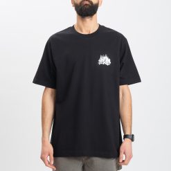 Blur Type Heavy T-shirt-Barbati