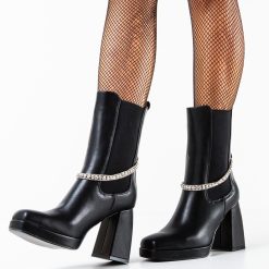 Botine dama Case Negre 2