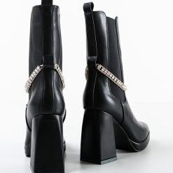 Botine dama Case Negre 4