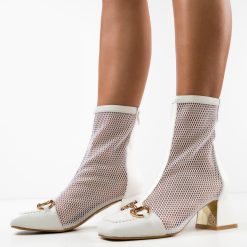 Botine dama Venczel Albe 2