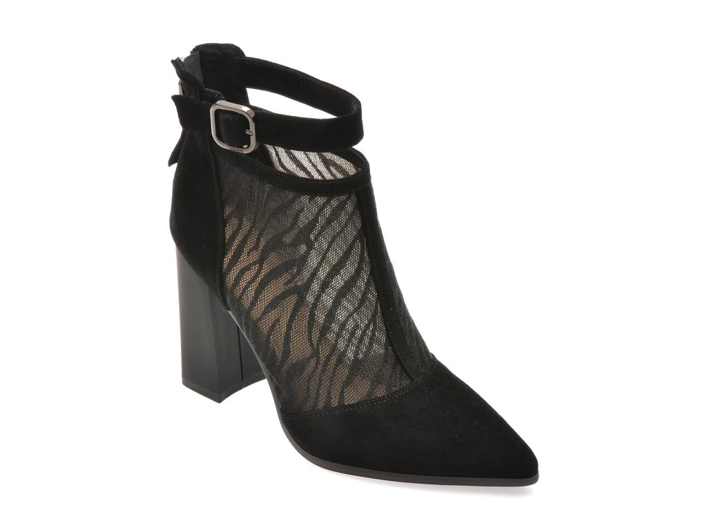 Botine elegante EPICA negre