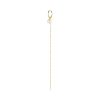 CERCEL din argint Golden Long Rope-Cercei