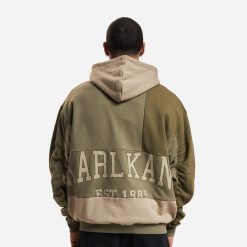 CHEST RETRO OS PATCHWORK FULL ZIP JACKET 1