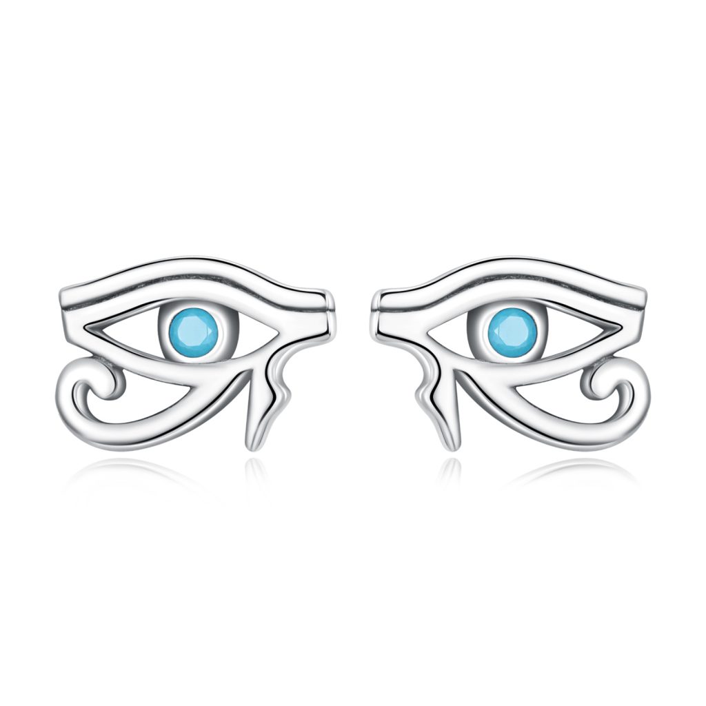 Cercei din argint Eye of Ra-Cercei >> Cercei din argint