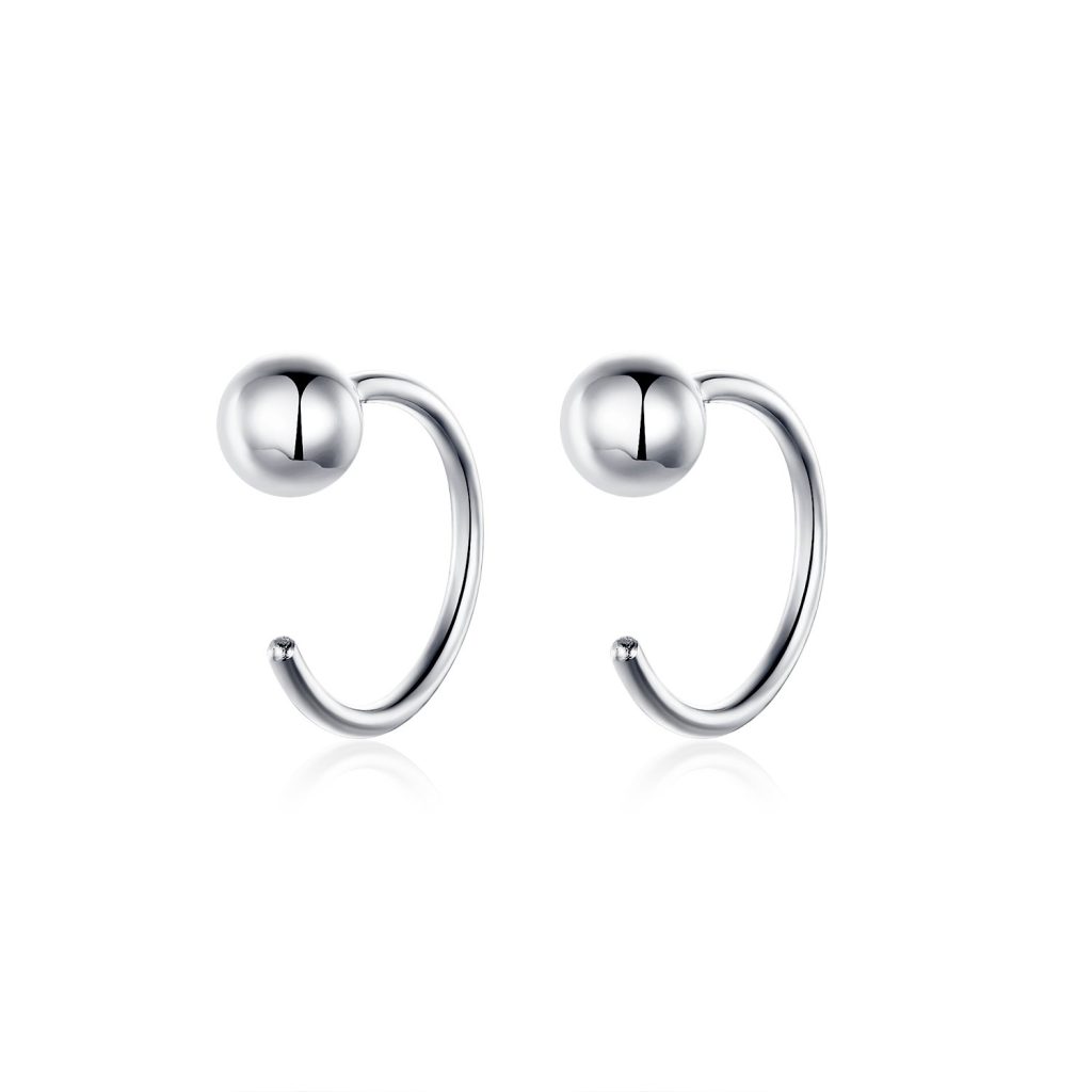 Cercei din argint Silver Tiny Hoops-Cercei >> Cercei din argint