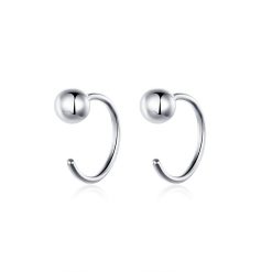 Cercei din argint Silver Tiny Hoops-Cercei >> Cercei din argint